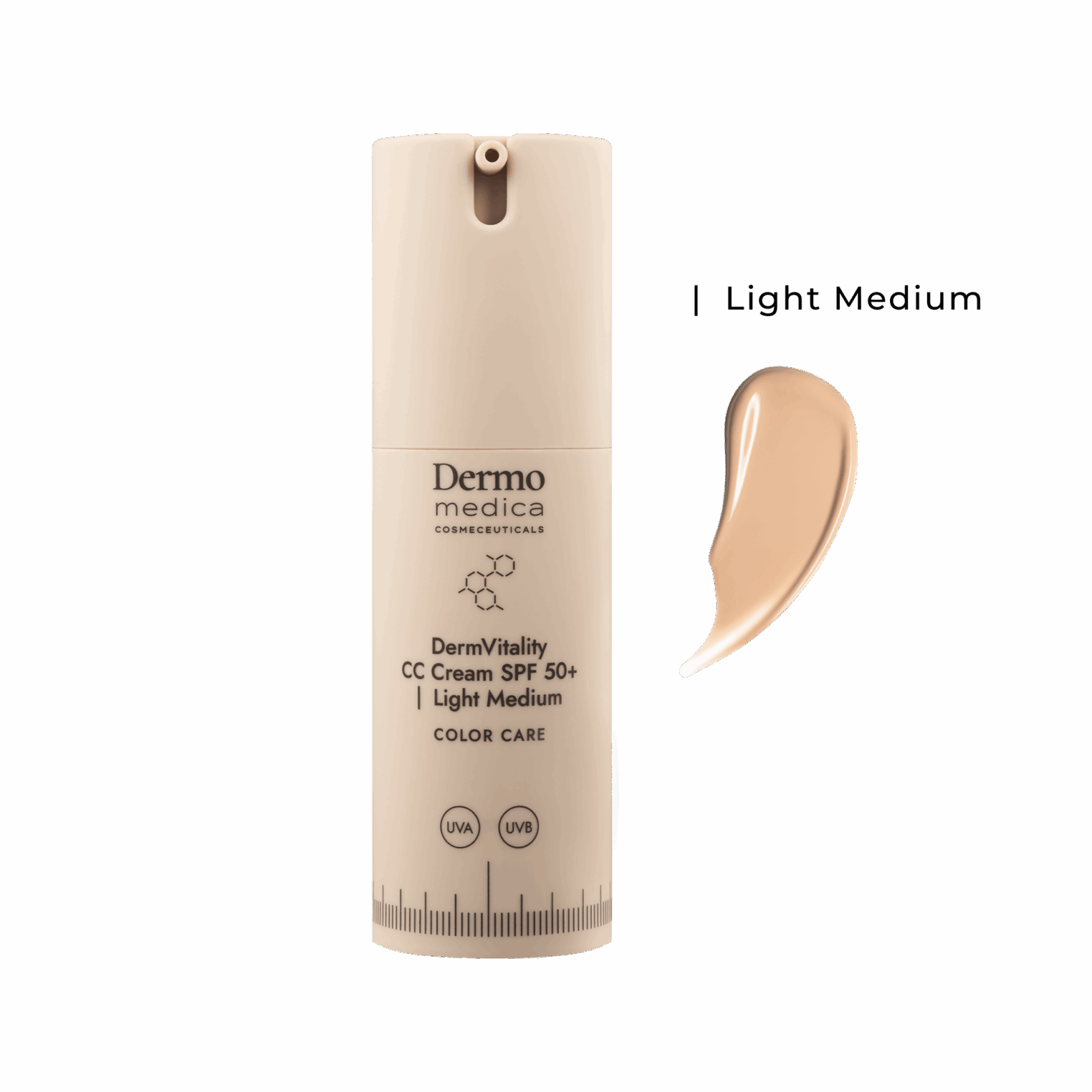 DermVitality CC Cream SPF 50+ | Light Medium 30ml