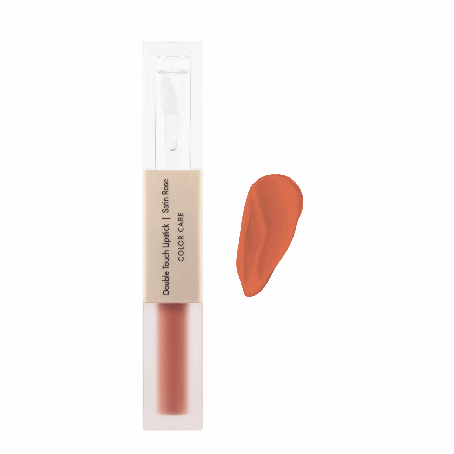 Double Touch Lipstick | Satin Rose 2×1,72ml