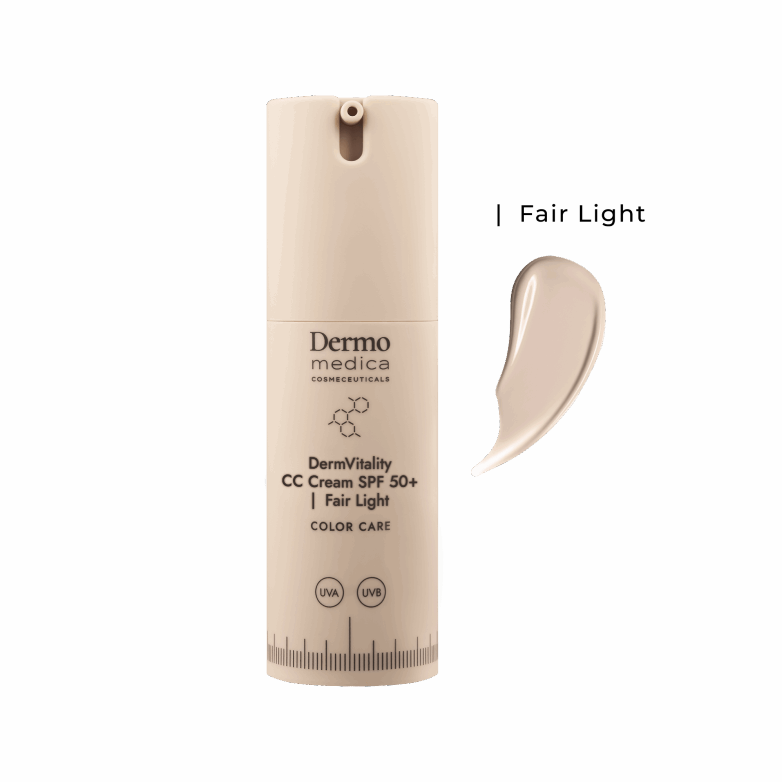 DermVitality CC Cream SPF 50+ | Fair Light 30ml