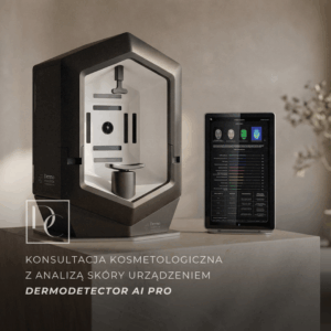 Konsultacja kosmetologiczna z analizą skóry urządzeniem DermoDetector AI PRO